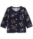 Cardigan para bebé niña en túbico estampado