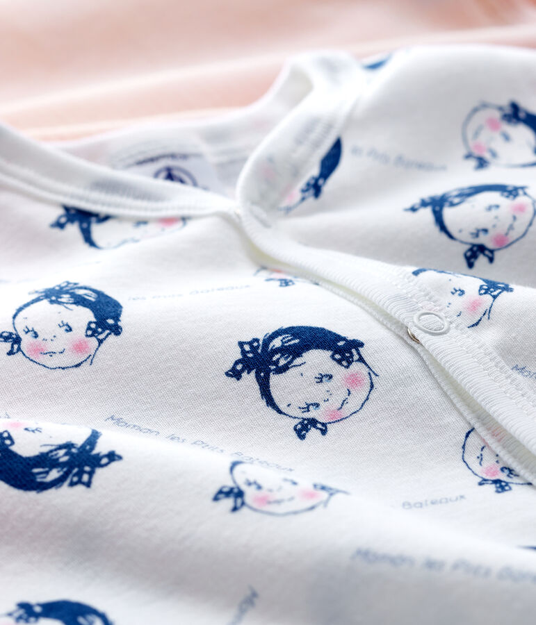 Conjunto de 2 pijamas de punto de beb&eacute; ni&ntilde;a multicolor