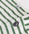 Marinera infantil unisex de algodón de manga larga verde MARSHMALLOW/ PALMERAIE