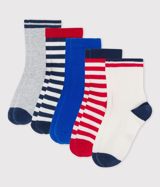 Juego de 5 pares de calcetines de niño variante 1