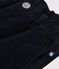Pantalón infantil liso de pana azul SMOKING