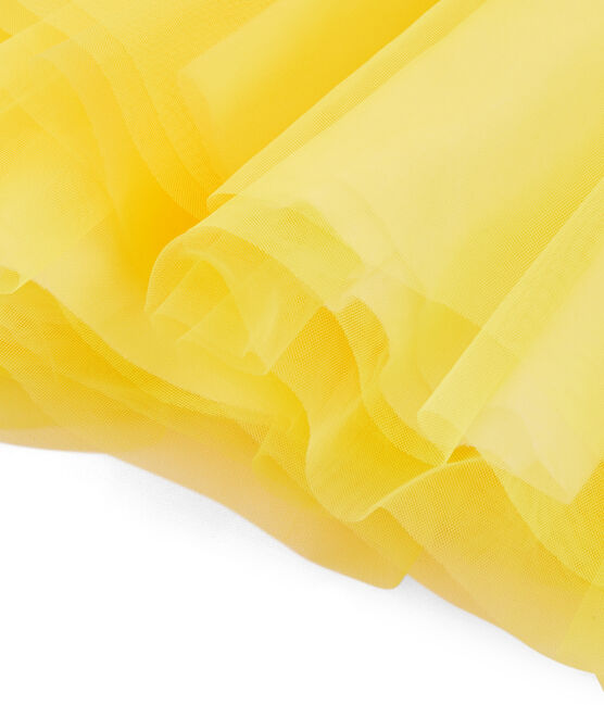 Falda de niña amarillo EBLOUIS
