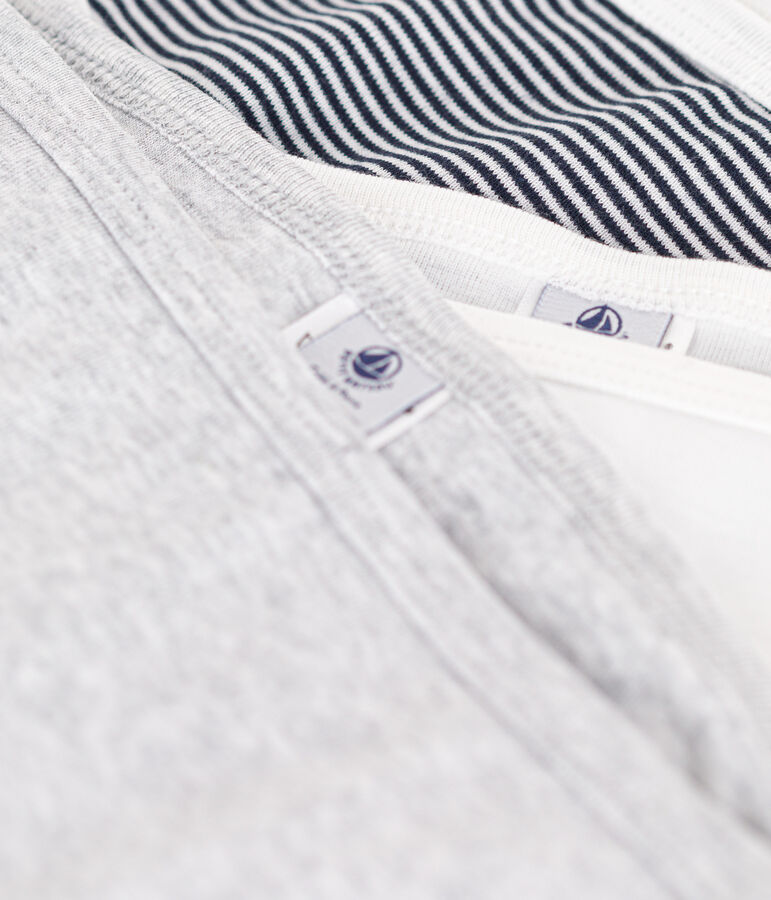 Juego de 3 braguitas de mujer de algod&oacute;n multicolor