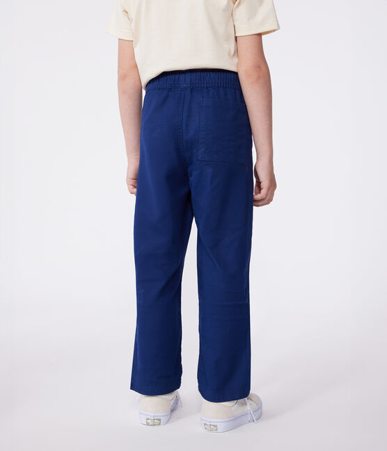 Pantalón infantil de algodón azul MEDIEVAL