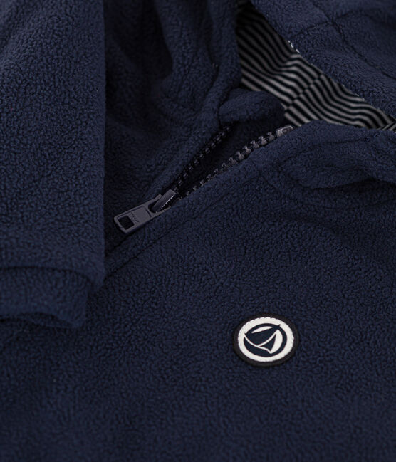 Sudadera de tejido polar para bebé azul SMOKING
