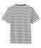 Camiseta MC unisex blanco MARSHMALLOW/azul SMOKING