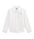 Camisa de lino y algodón para niño