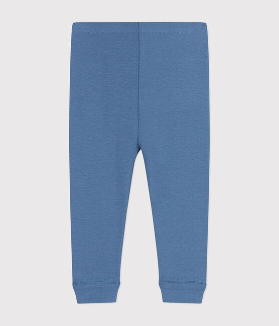 Leggings de algodón para bebé azul BEACH