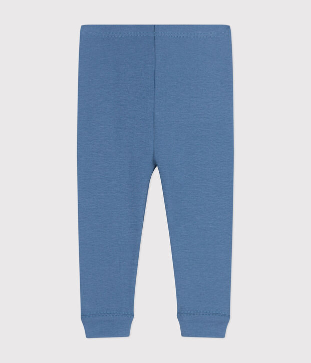 Leggings de algod&oacute;n para beb&eacute; azul