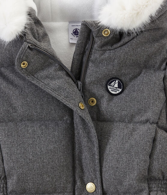 Doudoune de franela gris GRIS