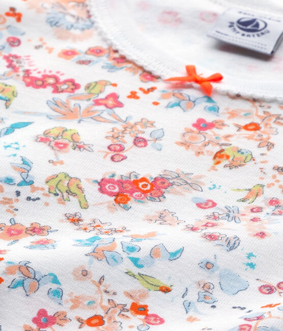 Camisón de niña estampado blanco ECUME/rosa CUPCAKE/ MULTICO