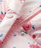 Plumón acolchado para bebé niña rosa MINOIS/blanco MULTICO