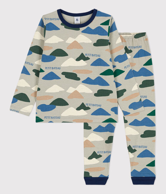 Pijama de túbico para niño  CAMPING/ MULTICO