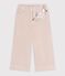 Pantal&oacute;n infantil wide leg de terciopelo GESSO
