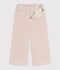 Pantal&oacute;n infantil wide leg de terciopelo GESSO