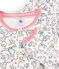 Pijama de punto blanco MARSHMALLOW/blanco MULTICO