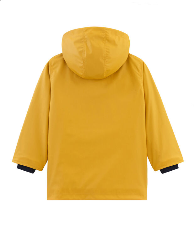 Impermeable infantil unisex amarillo