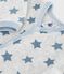 Pijama de terciopelo con estampado de estrellas para bebé BELUGA/ ADRIATIC
