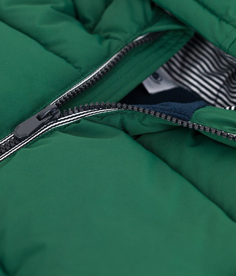 Plum&iacute;fero infantil liso verde