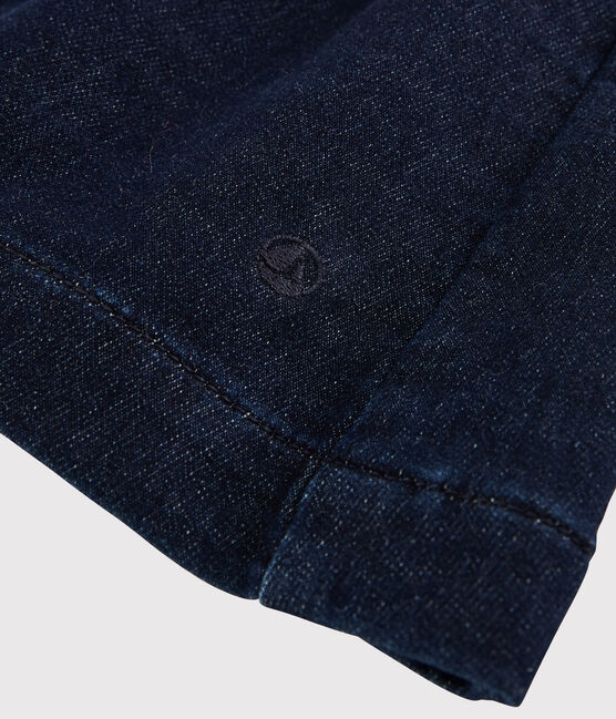 Vestido sin mangas para bebé niña azul JEANS