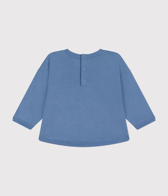 Sudadera de felpa para bebé azul BEACH
