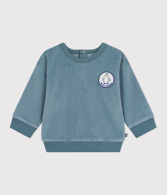 Sudadera lisa de rizo aterciopelado para bebé GOBELIN