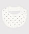 Babero little star blanco MARSHMALLOW/blanco MULTICO