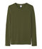 Camiseta de manga larga para mujer verde CROCODILE