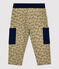 Pantalón de muletón de bebé. beige JERRYCAN/ MULTICO