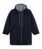 Cortavientos cálido largo unisex azul SMOKING