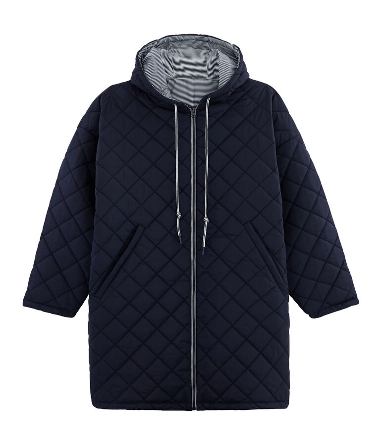 Cortavientos c&aacute;lido largo unisex azul SMOKING