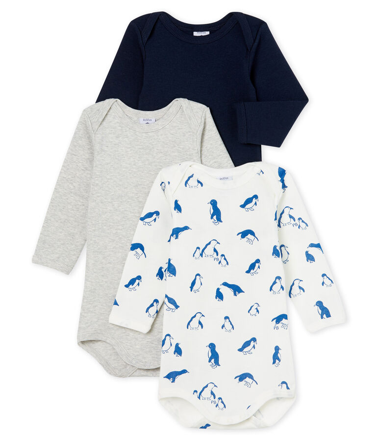 Tres bodis de manga larga para beb&eacute; ni&ntilde;o variante 1