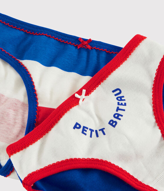 Juego de 2 braguitas Made in France para niña variante 1