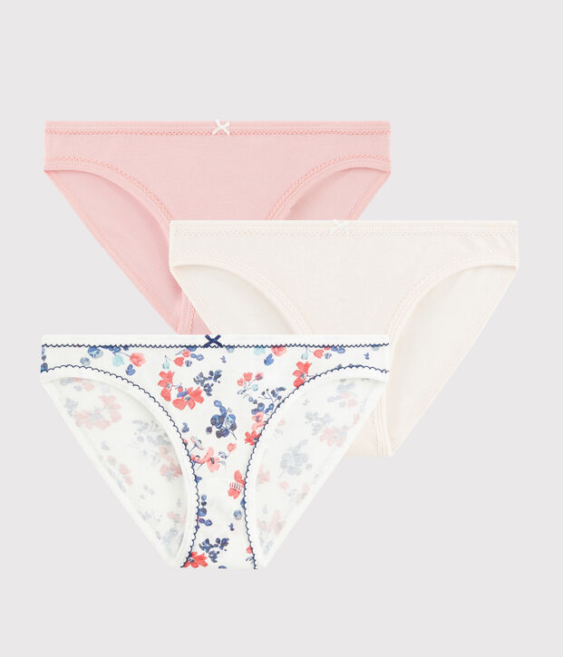 Lote de 3 braguitas para mujer multicolor
