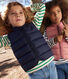 Chaqueta acolchada infantil sin mangas
