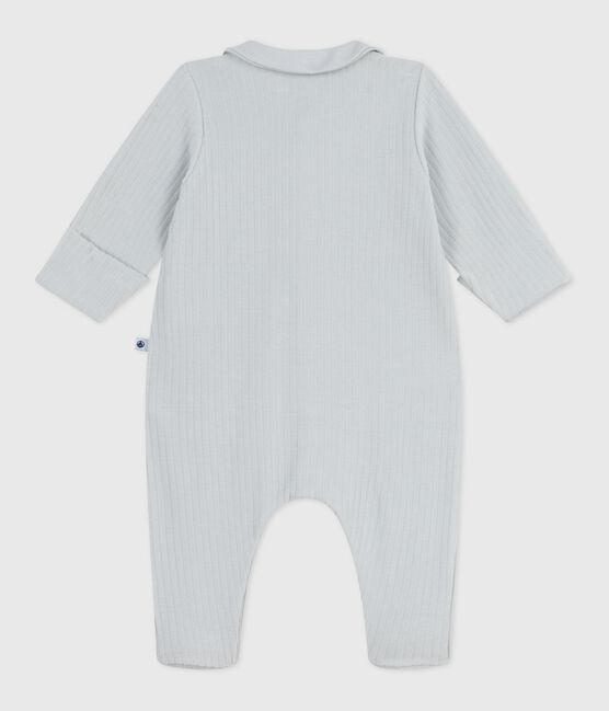 Pijama de terciopelo con cuello liso para bebé CO2