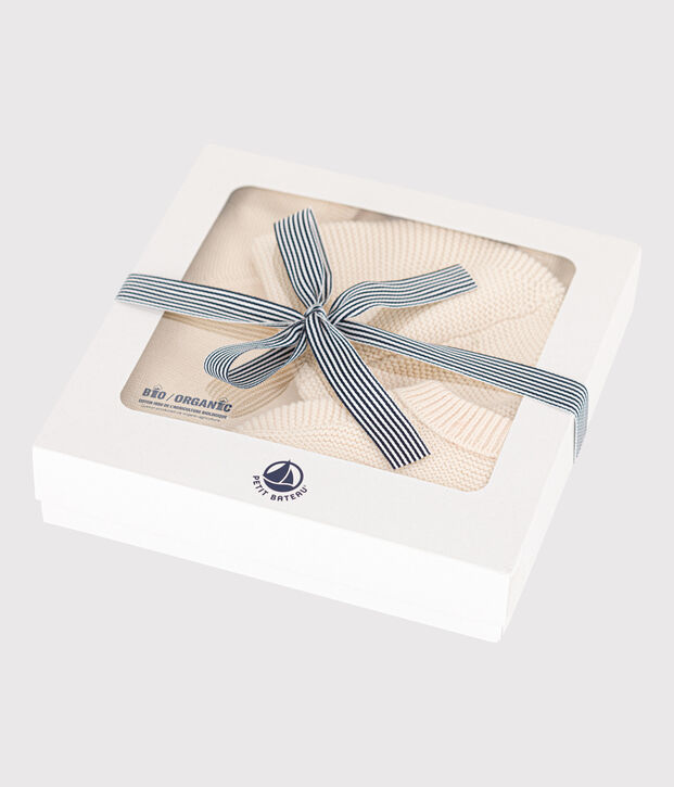 Estuche de regalo de punto para reci&eacute;n nacido multicolor