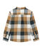 Camisa a cuadros para niño verde SHERWOOD/blanco MULTICO