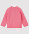 Cárdigan con Jacquard para bebé niña rosa CHEEK