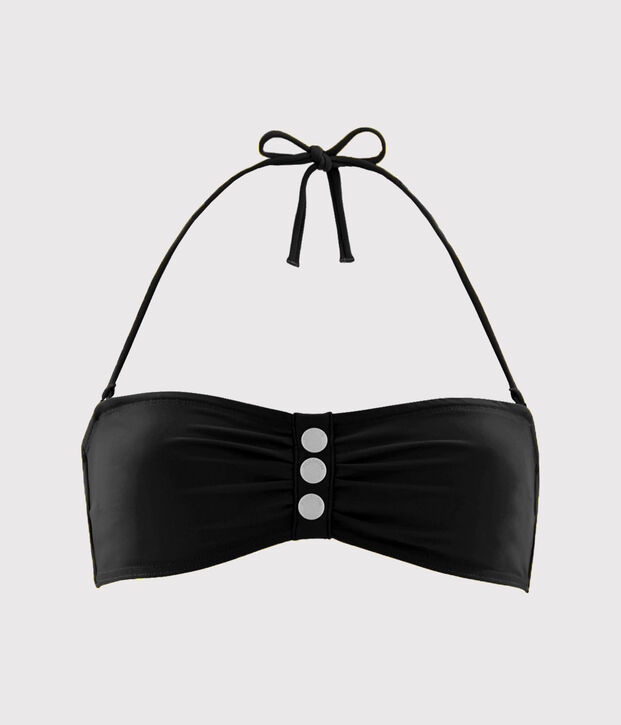 Sost&eacute;n de traje de ba&ntilde;o para mujer negro