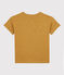 Camiseta de manga corta para niño/niña amarillo ISTRE