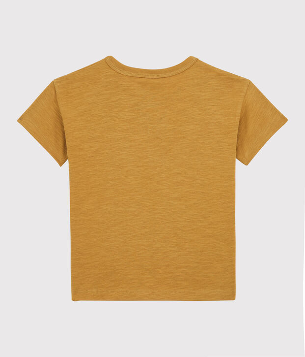 Camiseta de manga corta para ni&ntilde;o/ni&ntilde;a amarillo