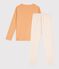 Pyjama en coton enfant beige/multicolor
