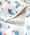 Conjunto de 3 prendas con estampado de ositos de bebé de algodón orgánico blanco MARSHMALLOW/blanco MULTICO