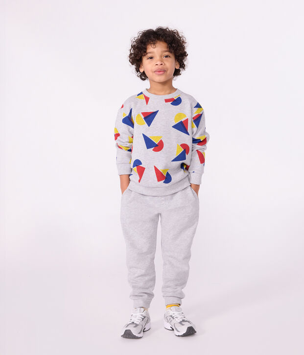 Pantal&oacute;n infantil de jogging liso de algod&oacute;n FUMEE CHINE
