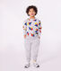 Pantalón infantil de jogging liso de algodón