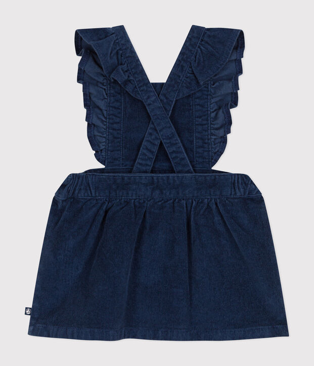 Vestido de terciopelo sin mangas para beb&eacute; CREPUSCULE