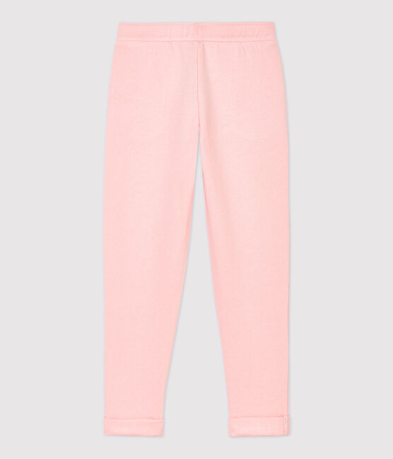 Pantalón de chándal de felpa de niña rosa MINOIS