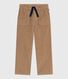 Pantalón infantil recto y liso de pana