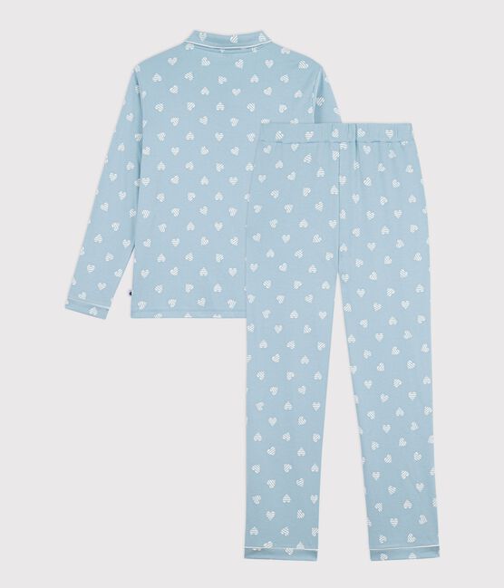 Pijama abotonado de algodón estampado para mujer MIMI/ ECUME